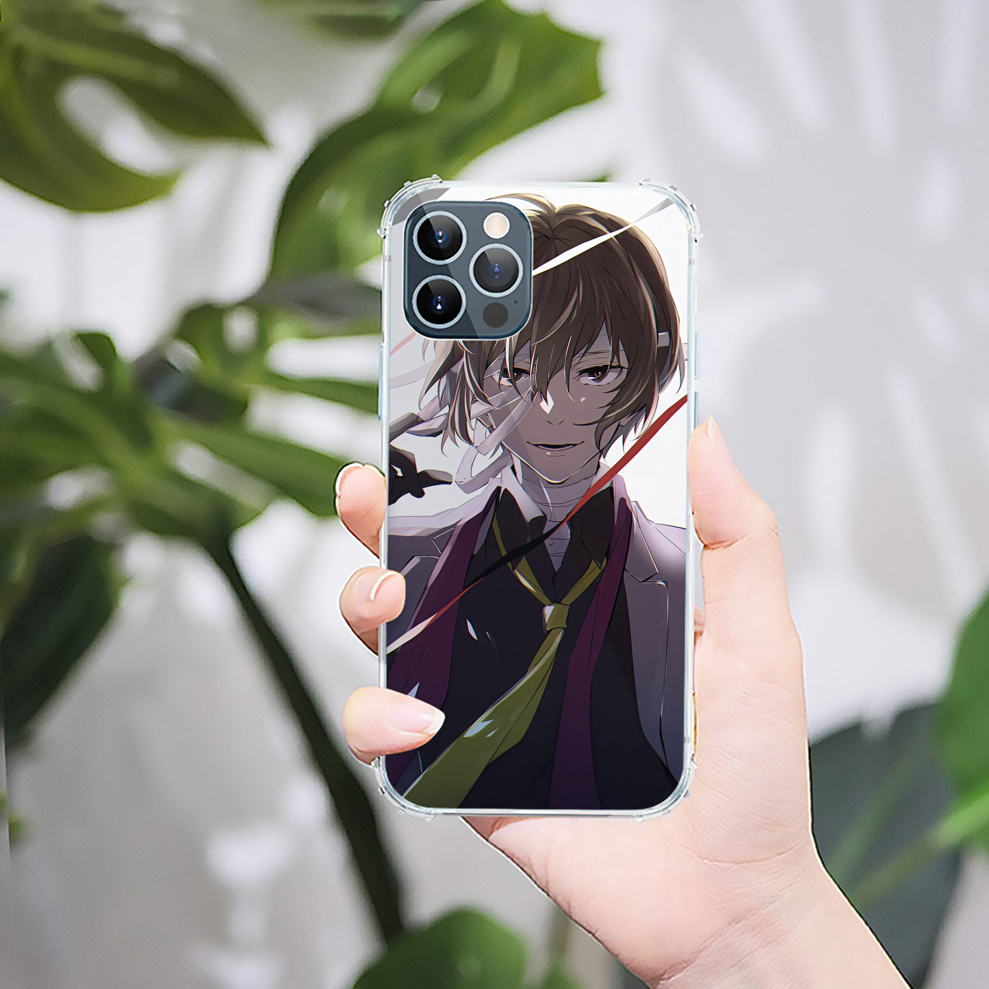 （画像用） 文豪ストレイドッグス Bungo Stray Dogs 【iPhone 12シリーズ対応】透明スマホケース（クリアソフトケース）